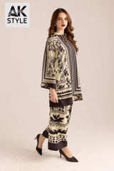 ACTOR HANIA AMIR DIGITAL PRINTED SUIT