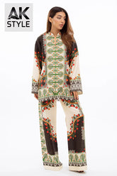 NEW ARRIVAL TRENDING PRINTED CO ORD SET 2PC