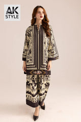 ACTOR HANIA AMIR DIGITAL PRINTED SUIT